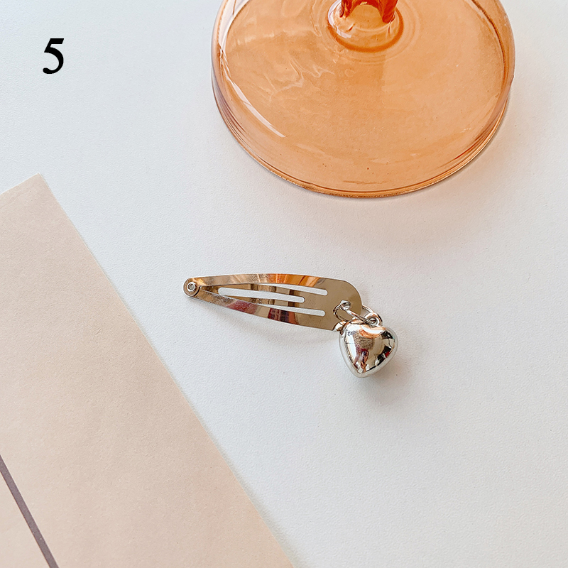 1 Uds. Pinza para el pelo de fresa rosa para niñas, pasadores de horquilla de aleación, Clip LATERAL con flequillo, fruta antideslizante BB, accesorios para el cabello