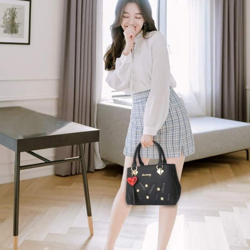 Kvinners håndvesker stor kapasitet uformelle skuldervesker topphåndtak glidelås vintage kvinnelige vesker wild crossbody vesker dame
