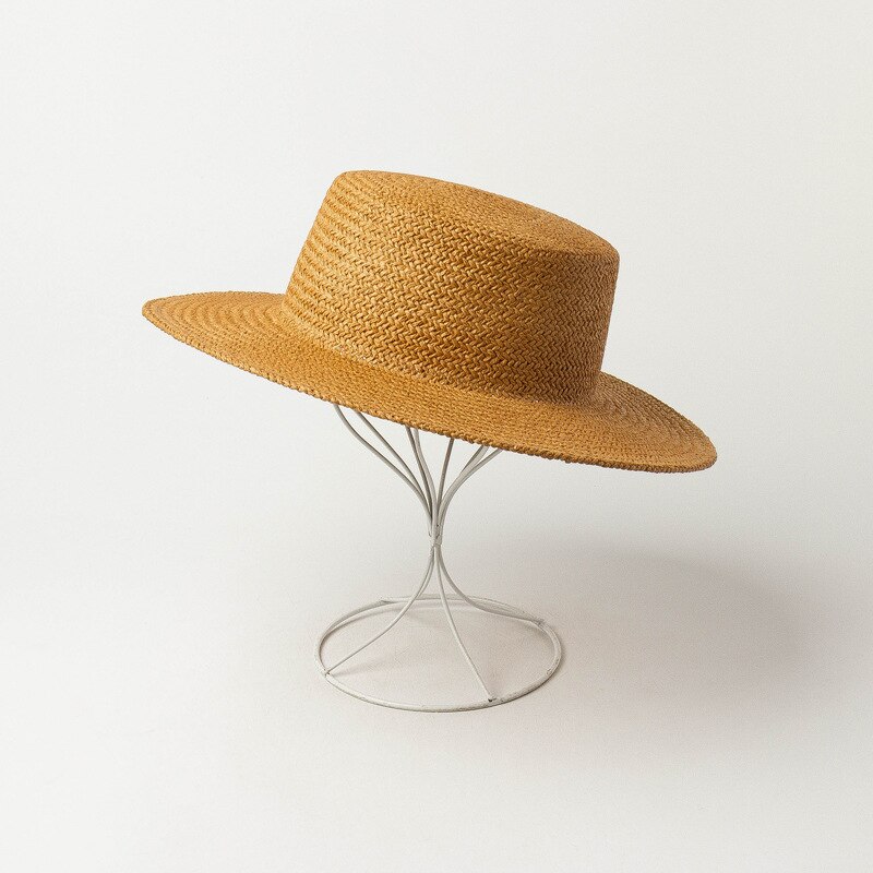 01912-hh7362a sommar handgjorda papper gräs fedoras keps män kvinnor fritid panama jazz hatt