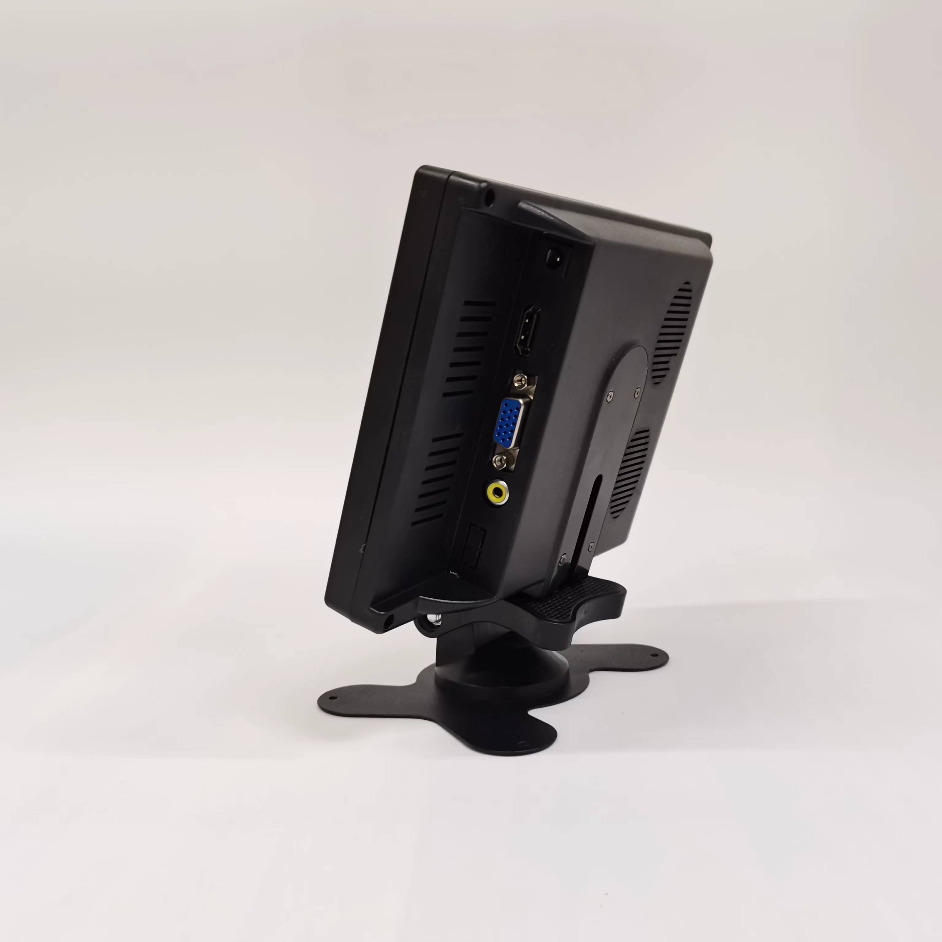 7 inch breedbeeld HD 1024 * 600 kleine LCD-monitor met AV / VGA / HDMI-compatibele mini-desktop LCD-monitor
