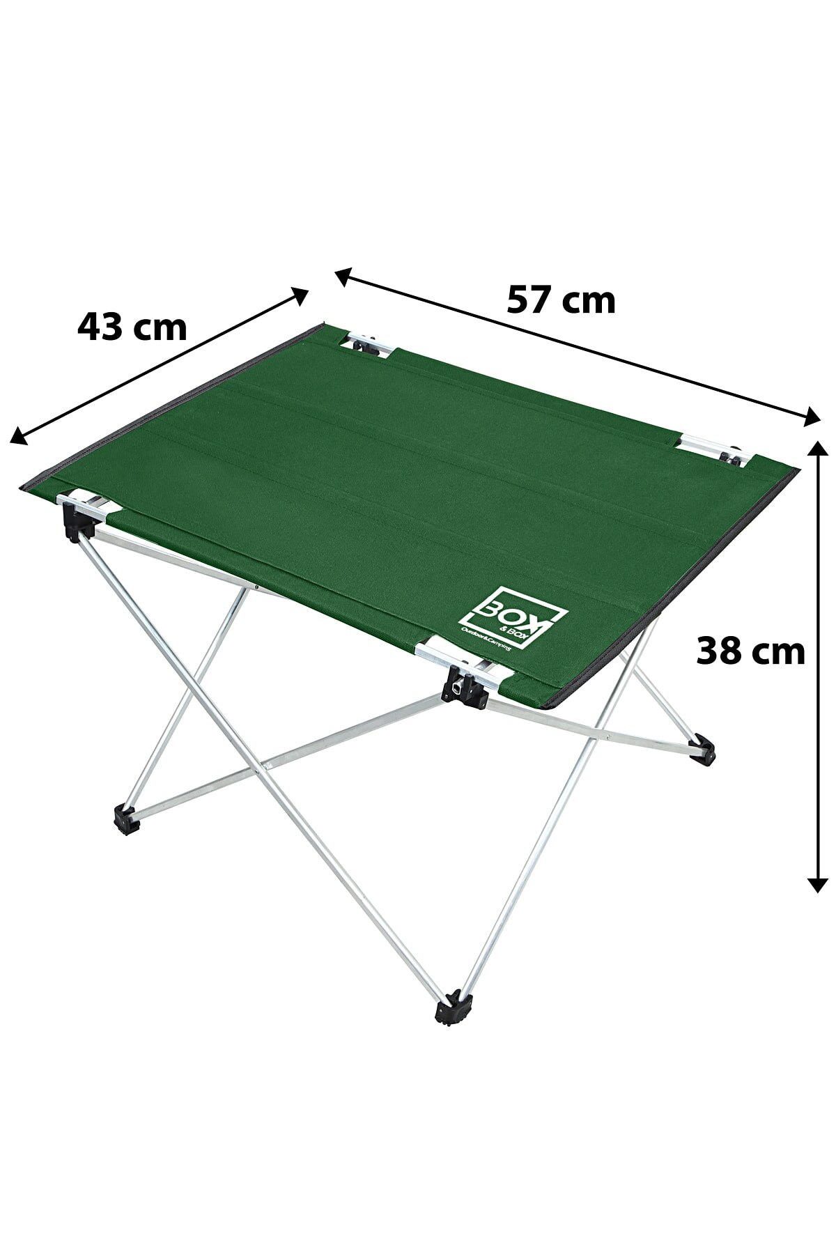 Opvouwbare Camping En Picknick Tafel, Geschikt Voor Alle Soorten Van Gebruik, stijlvolle Camping Tafel In Verschillende Kleuren 57X43X38 Cm