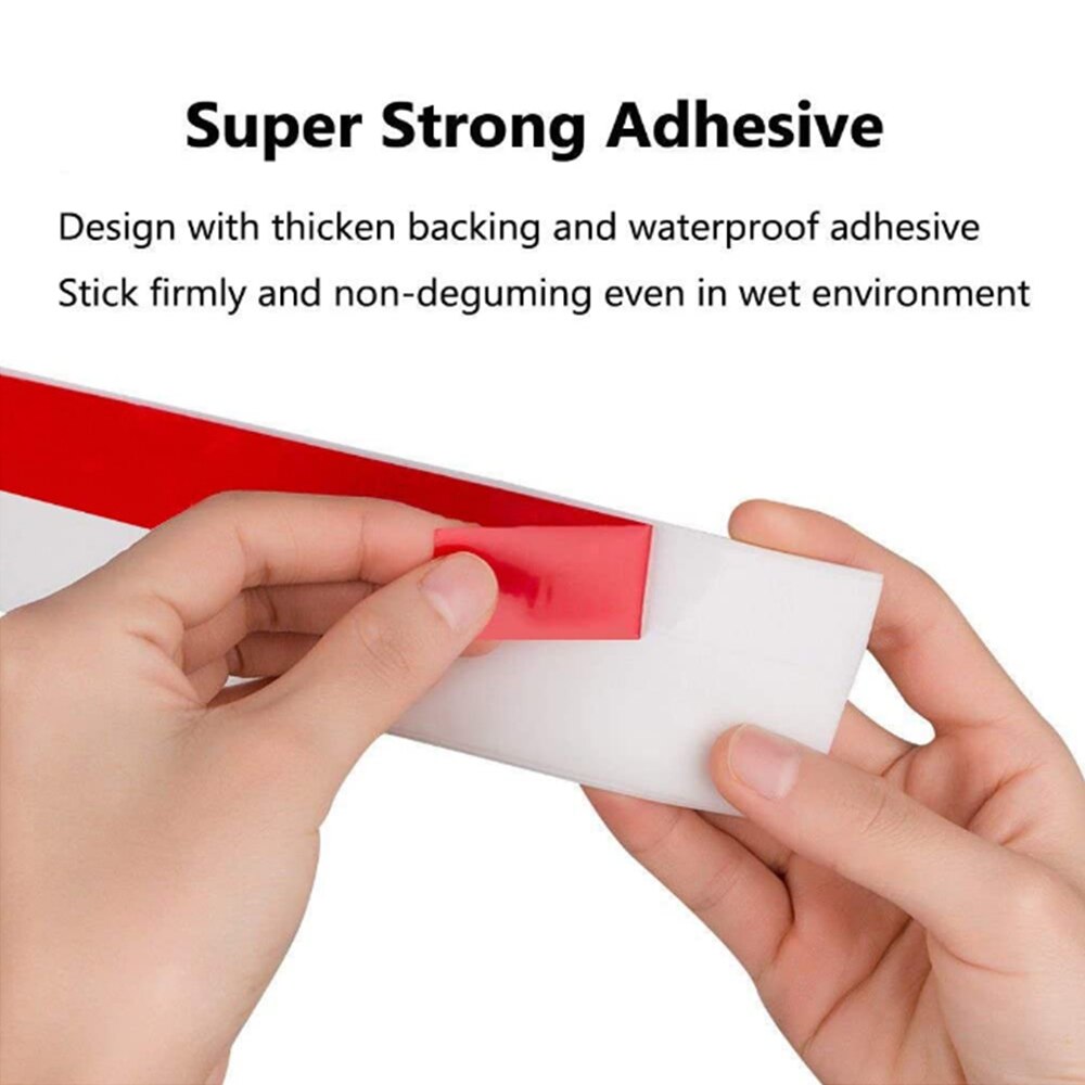 Door Seam Sealing Tape Silicone Door Strip Self-adhesive Door Bottom Seal Strip Door Seals Sealing Strip Insect-proof Practical