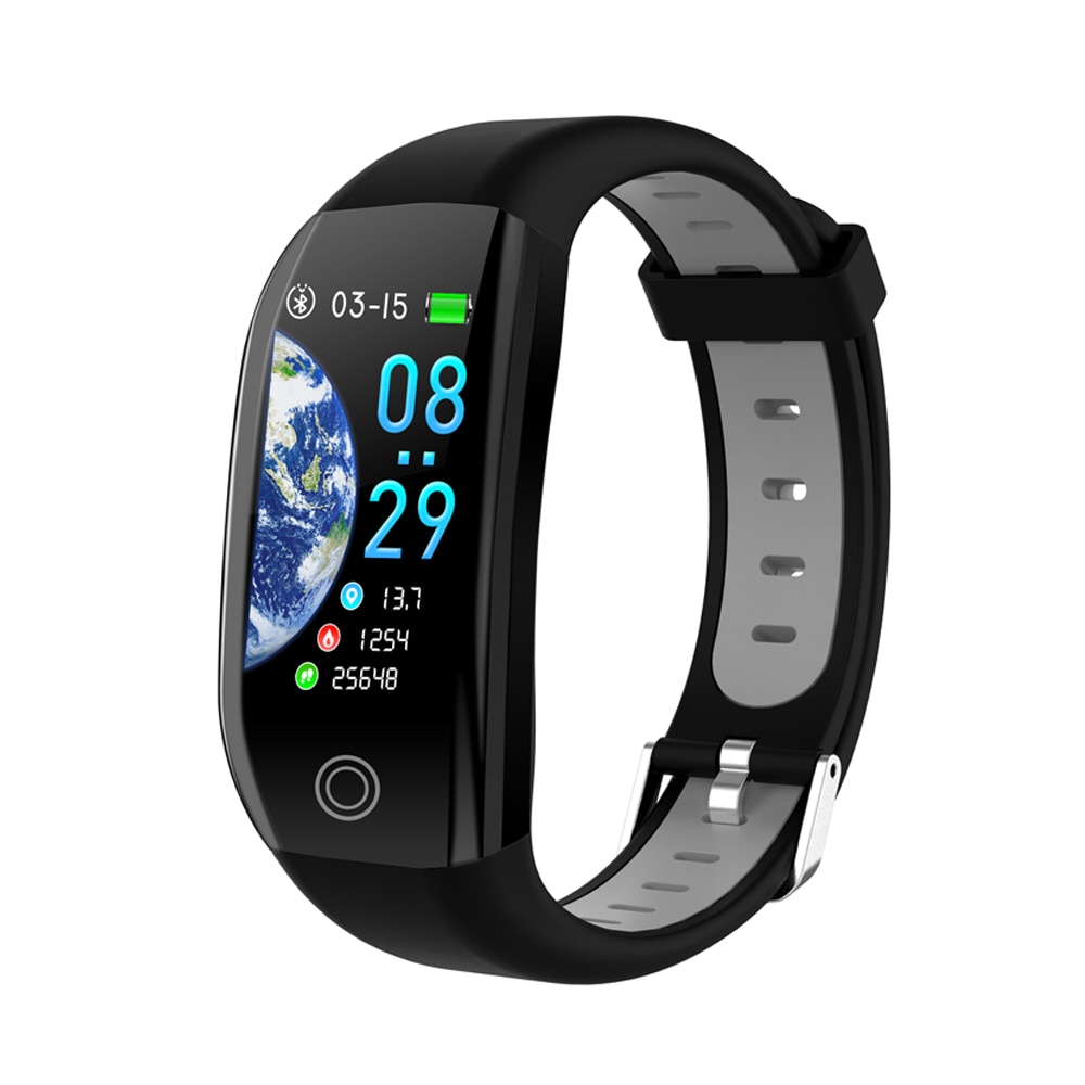 Gps-aktivitätstracker, smartes armband mit 1.14- zoll-display, blutdruck- und herzfrequenzmessung, wasserdichtem fitness-tracker