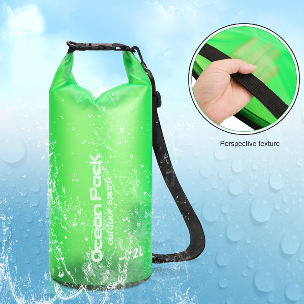 Mochila flotante impermeable, bolsa a prueba de agua, saco enrollable, para Kayak, Rafting, canotaje, río, senderismo o piscina, uso al aire libre