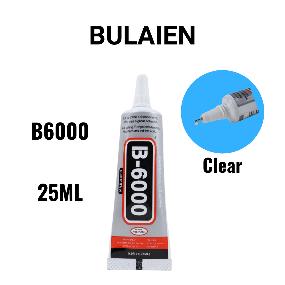 25Ml Bulaien B6000 Transparante Lijm Telefoon Glas Lijm Reparatie Punt Diamanten Sieraden Lijm Mobiele Telefoon Touch Sch