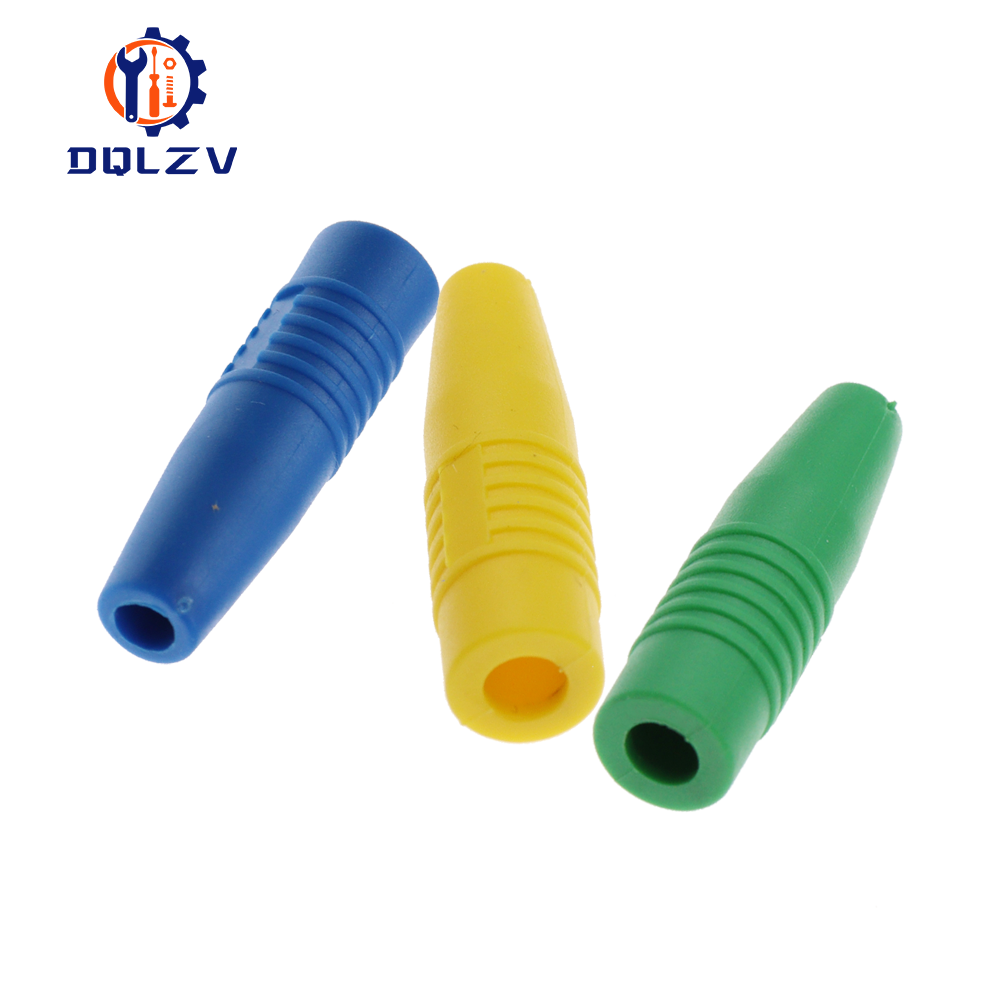 4mm bananenstecker, isolierte buchsen, lötanschluss, messing