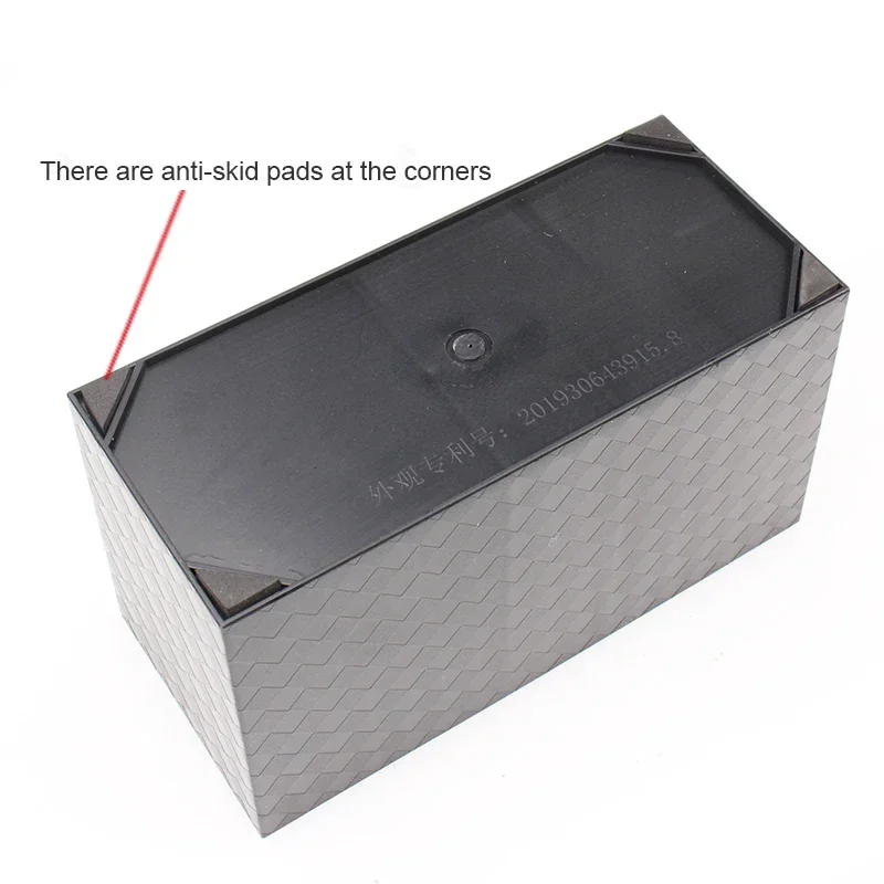 Czarno-białe pudełko robić przechowywania nożyczek fryzjerskich Grzebień Klipsy Stojak Fryzjerski Kosmetyczny schowek na narzędzia Akcesoria fryzjerskie