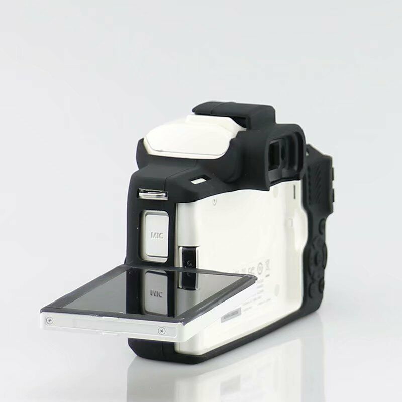 Zachte Siliconen Camera Case Protector Armor Skin Bag Body Cover Voor Canon Eos M50