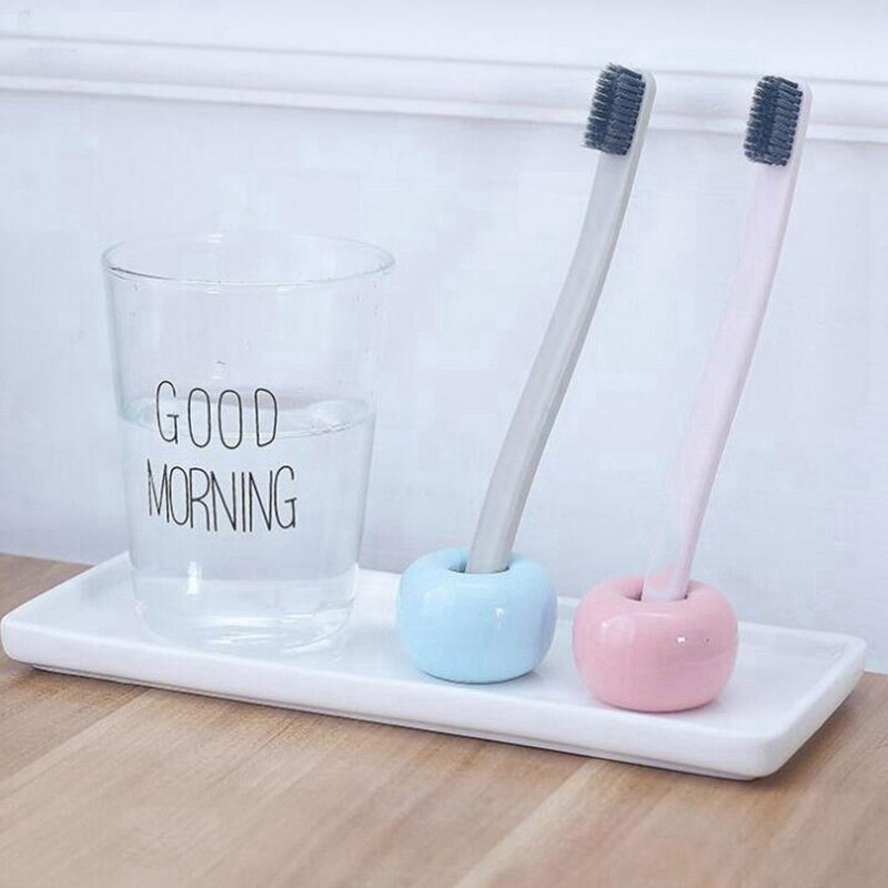Tace porcelanowe prostokąt szczoteczka robić zębów w łazience podstawa ceramiczna uchwyt stojak sanitarny paleta robić składowania akcesoria robić łazienki