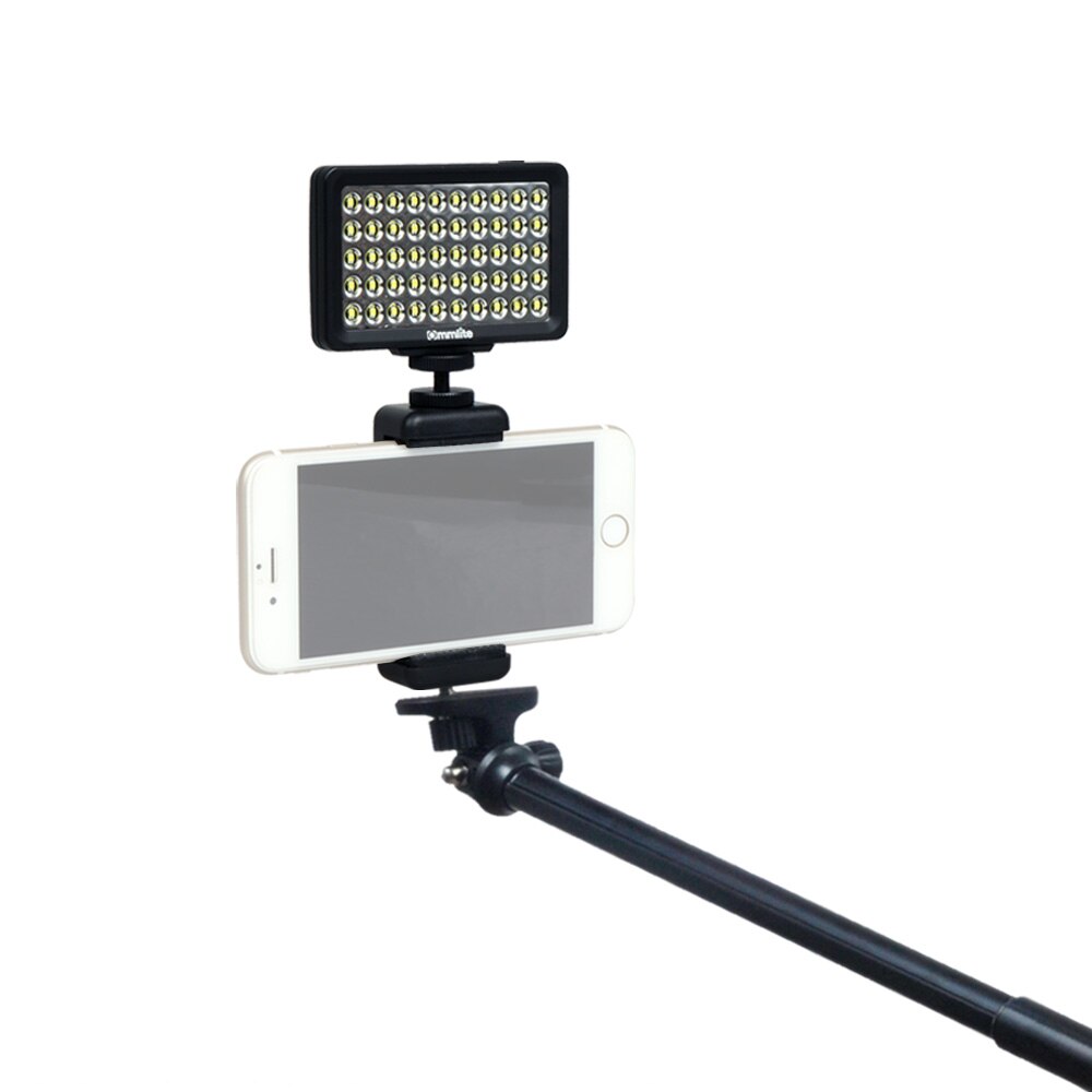 Df Digitalfoto CM-L50II Multi Functionele Draagbare Spotlight Mini Led Video Light + Klem Adapter Voor Gopro Smartphone Pad Dslr