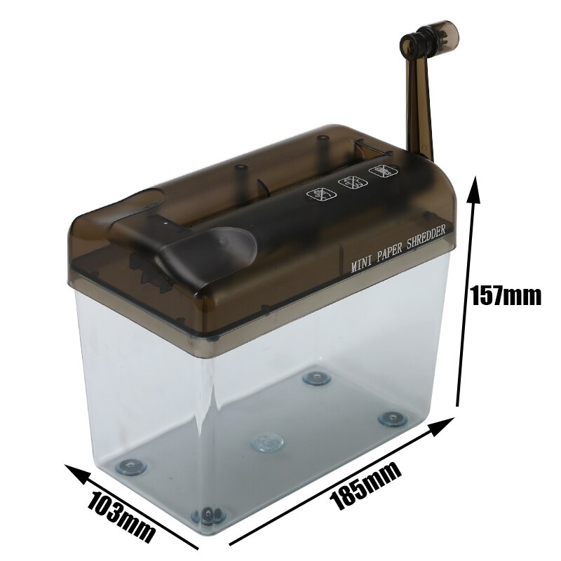 Mini Handmade Shredder Machine Desktop Manual Paper Straight Cutting Tools Paper Cutting Machine Tool for Office Home School