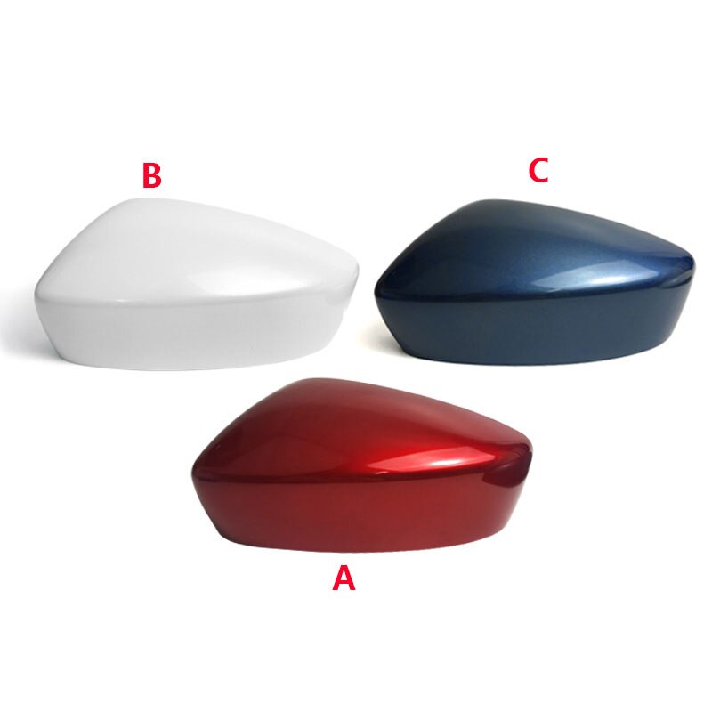 For Mazda 3 Axela Car Left Right Side Mirror Cover Housing Wing Door Mirror Shell Cap
