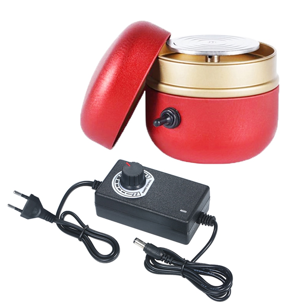 Mini Ceramic Machine Electric Pottery Machine Electric Pottery Wheel Ceramic Machine Pottery DIY Machine for Kids Children