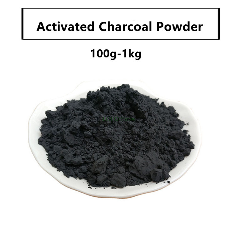 Pure Charcoal Powder, Activated Charcoal Powder, Food Grade Brushing Charcoal Powder 100g-1Kg