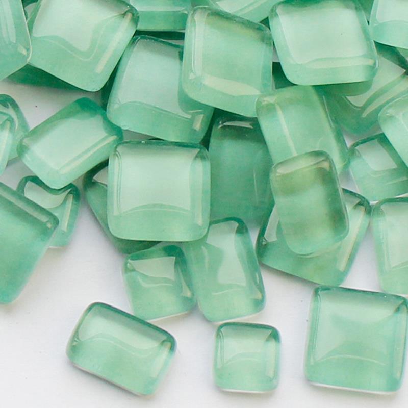 funkeln Kristall Mosaik Unregelmäßig Geformte Mosaik Steine DIY Stein Fragmente Gemischt Farbe Mosaik Handwerk Dekor: Schokolade