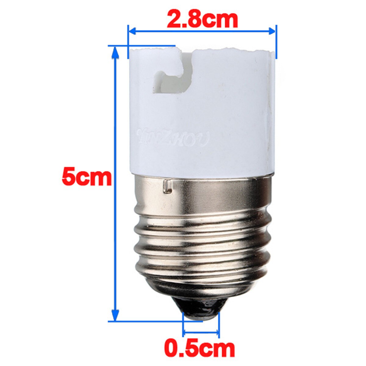 Jiguoor E27 Om B22 Lamp Holder Converters Fitting Light Bulb Lamp Adapter Converter