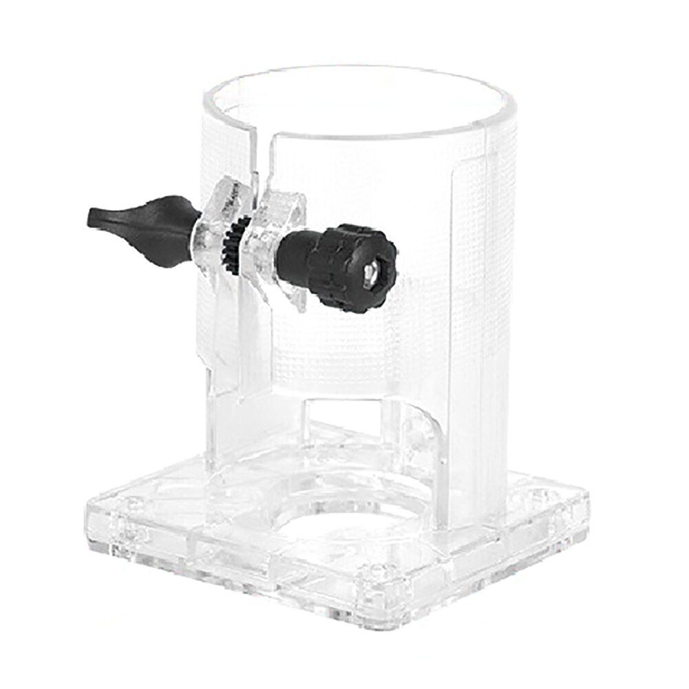 Trimmer Base Balance Board Woodworking Edge Cutter Transparent Cover Stand Electric Trimmer Machine Supplies: Gold