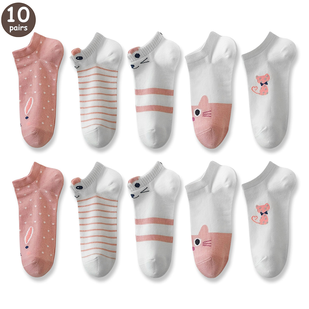 5 pares meias masculinas de alta qualidade primavera e outono engrossado respirável barco meias de corte baixo boca rasa meias casuais masculinas: Preto vermelho