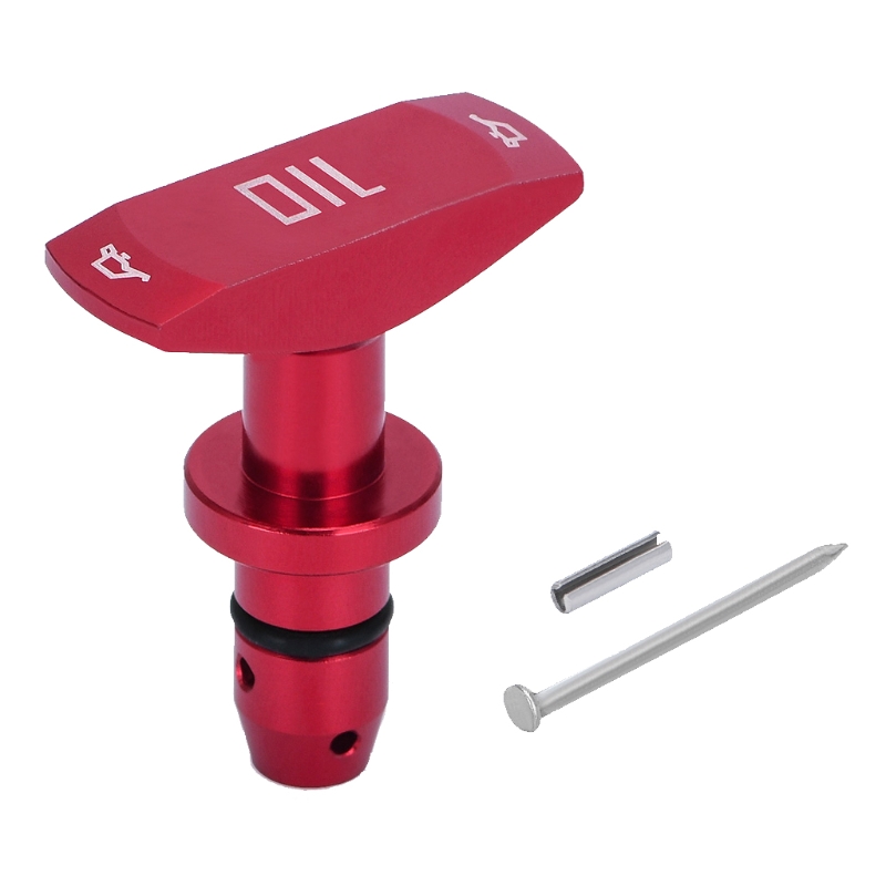 Auto Billet Aluminum Car Oil Dipstick Pull Handle Engine For GT V8 GT500 99-11