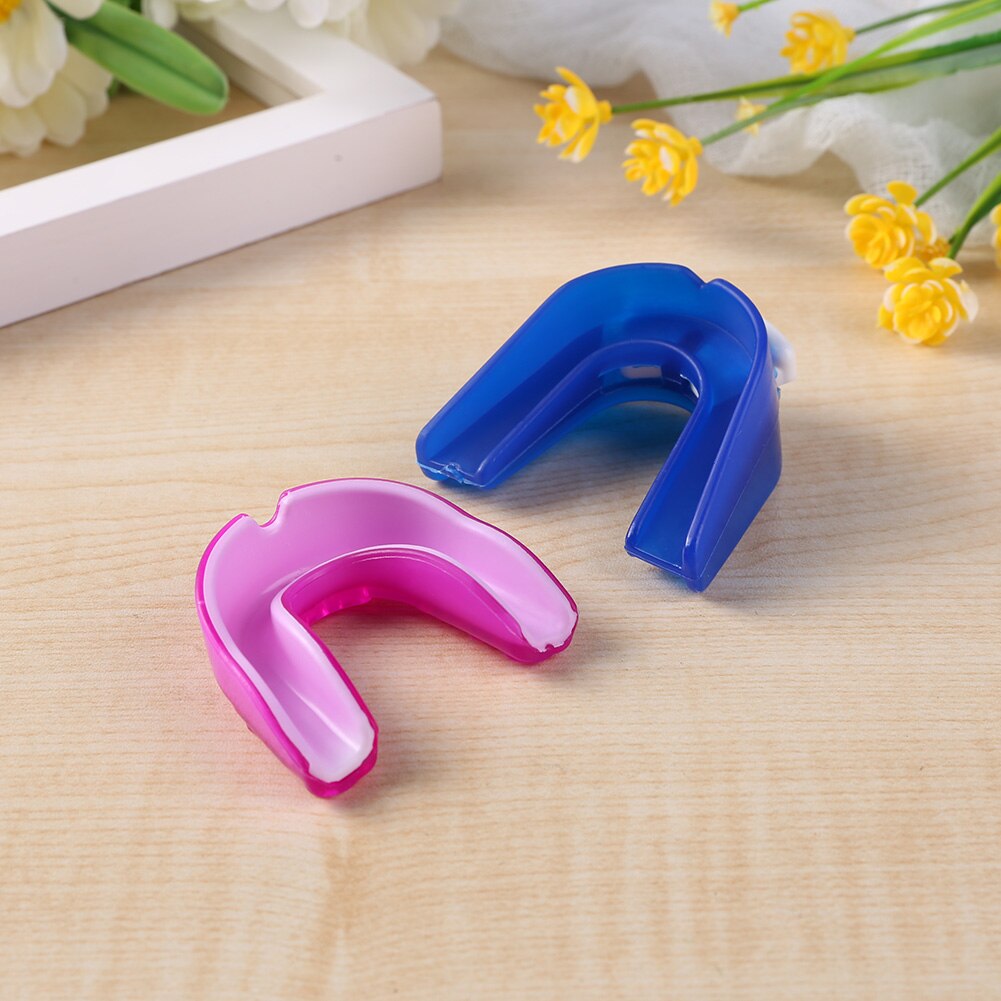 Outdoor Sport Teeth Protector Oral Mouth Guard Adults Soft Teeth Brace Protector Boxing Basket Rugby Boxing Karate Mouthguard