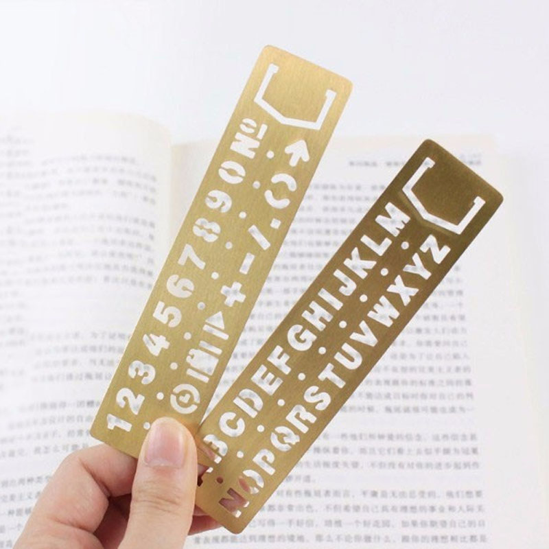 CRASPIRE Reizigers Notebook Clips Metalen Boek Clip Vintage