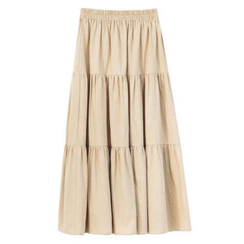 Faldas extra largas de algodón para niños y chicas adolescentes, ropa informal lisa de de 8 a 16 años para verano: 8