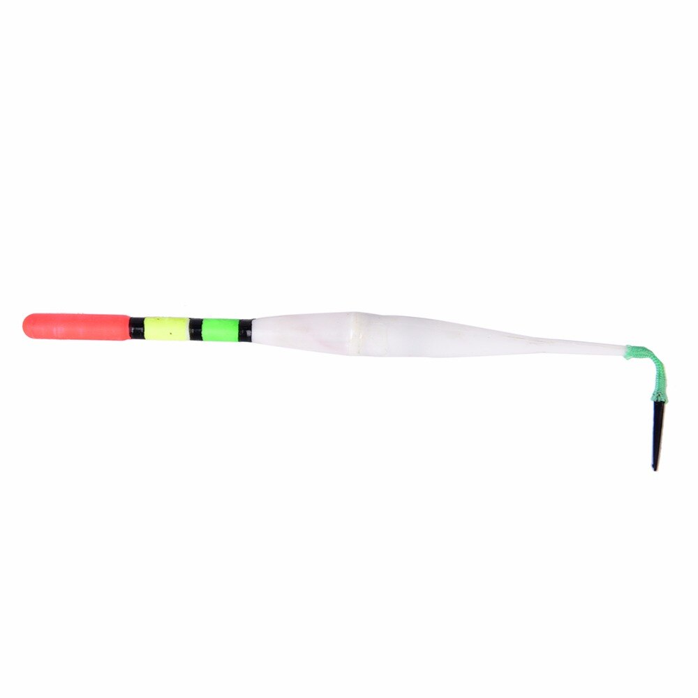 1Pc Luminous Fishing Float Plastic Floater Buoy Vertical Battery Operated LED Float For Dark Water Night Fishing