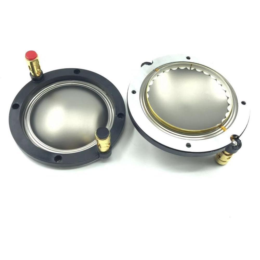 2pc Replacement Diaphragm for P Audio Turbosound SD750N.8RD for SD750N SD740N Driver 72mm pure Aluminum Flat wire