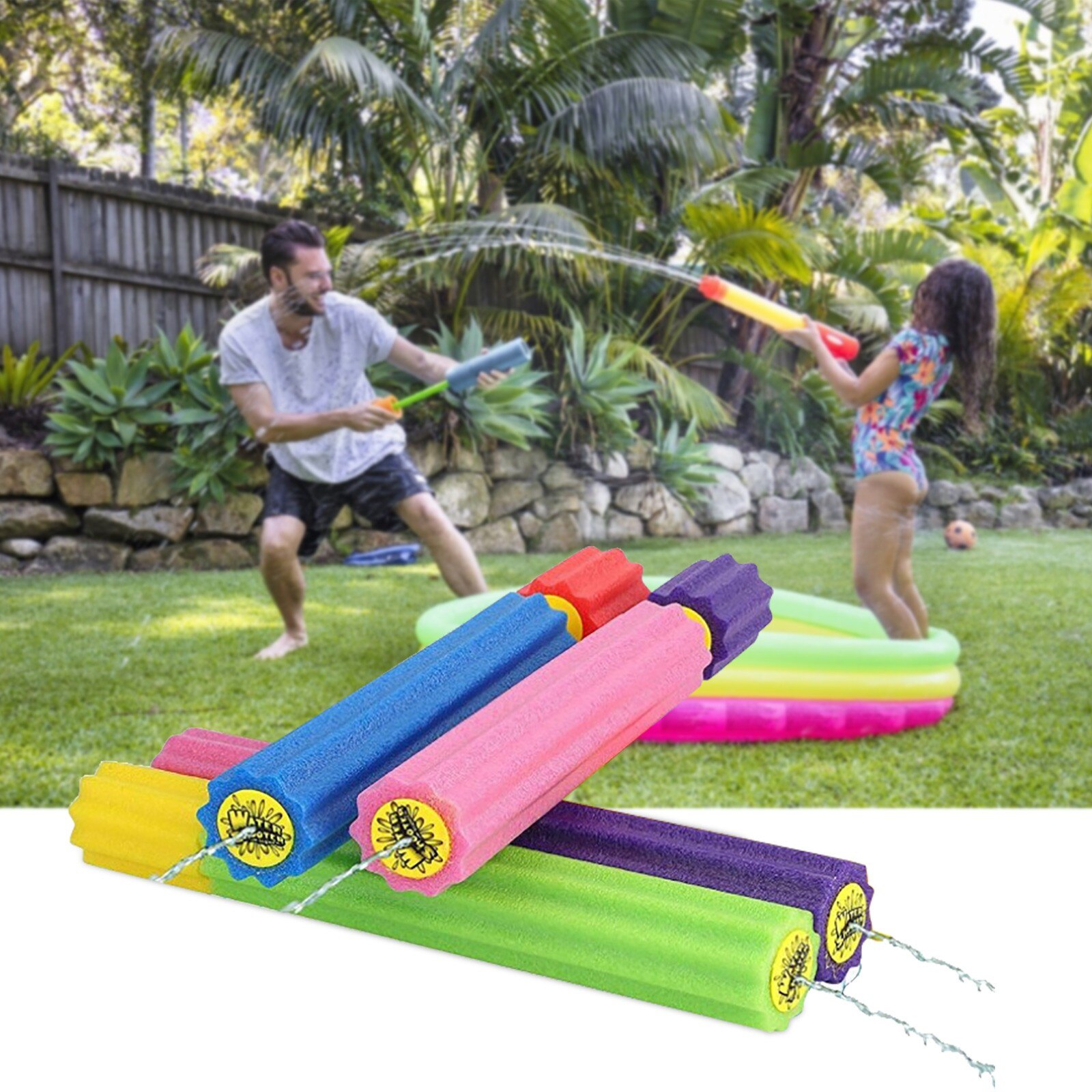 Kleurrijke Zomer Speelgoed 4Pc Educatief Kinderen Indoor En Outdoor Oorlog En Water Sprayparty Speelgoed Bad Speelgoed Игрушки