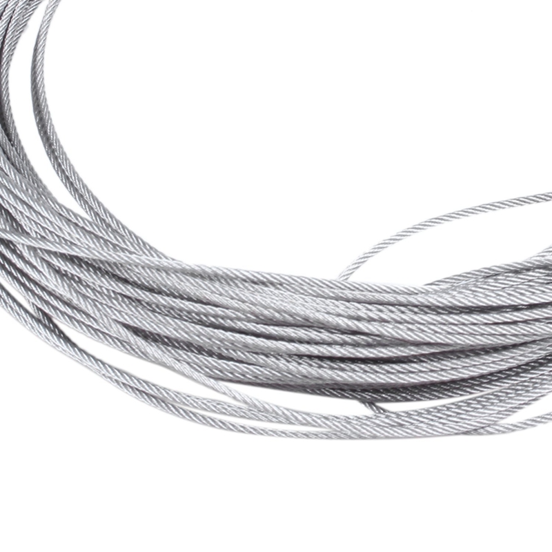1.5mm Dia 25M Length Stainless Steel Wire Rope Cable for Hoisting
