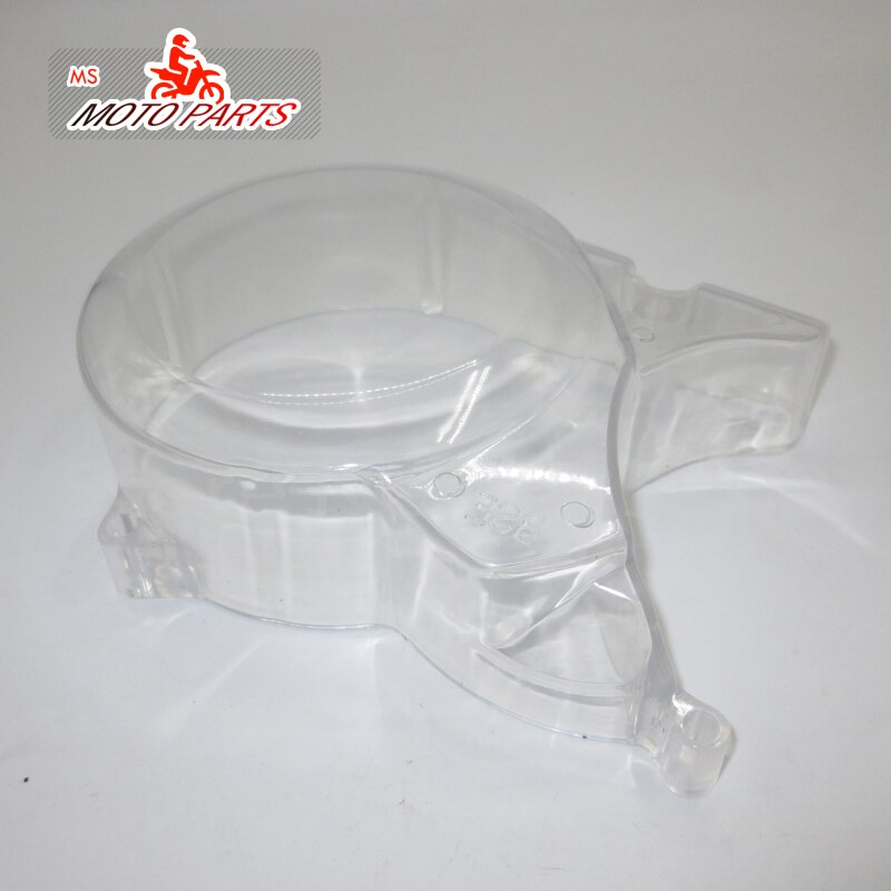 Transparent plasitc Engine Cover For Lifan YX Kick Start Horizontal Engine Zongshen Yingxiang Engine Parts dirt pit bike