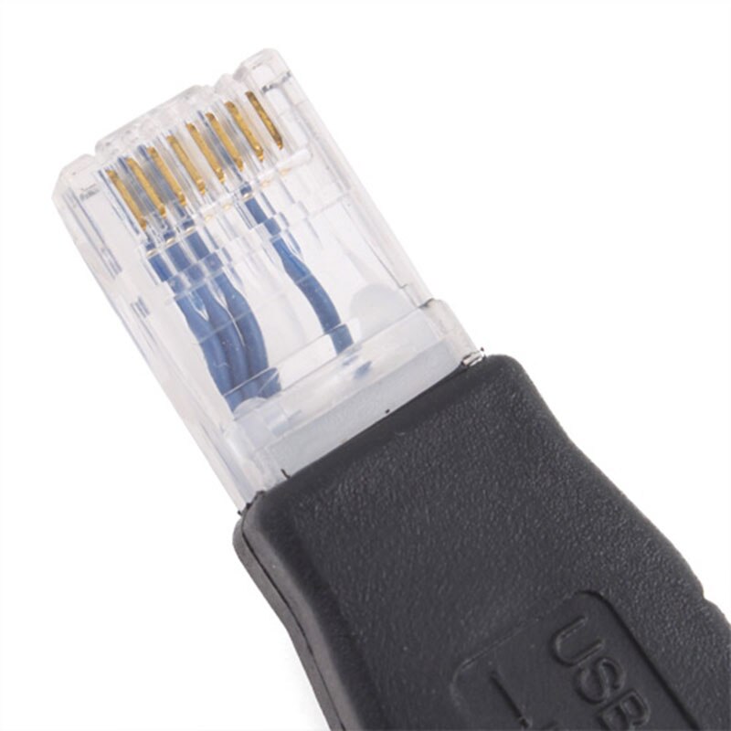 2PCS USB A Female to Ethernet RJ45 Adapter Connector #613