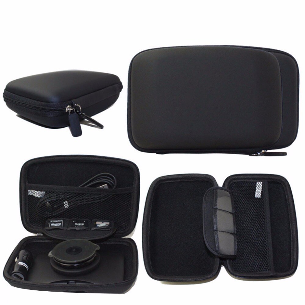 6 Inch PU Hard Shell Carry Bag Case Cover In Car Sat Nav Holder For GPS TomTom Start 60 Garmin Protection Cover Pouch