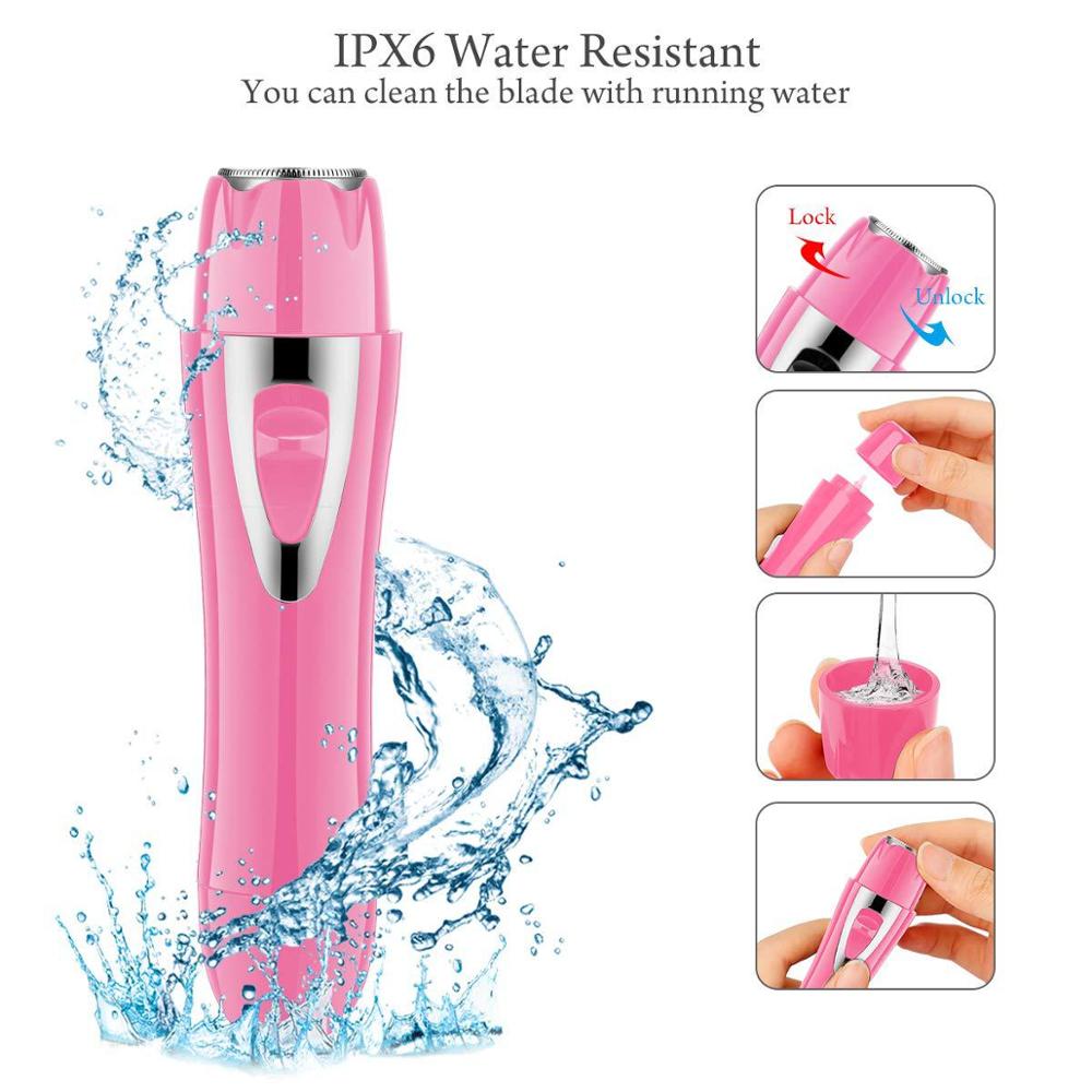 4- in- 1 epilator wenkbrauw neus haartrimmer haar ontharing scheerapparaat tondeuse schoon draagbaar multifunctioneel oplaadbaar unisex gezicht