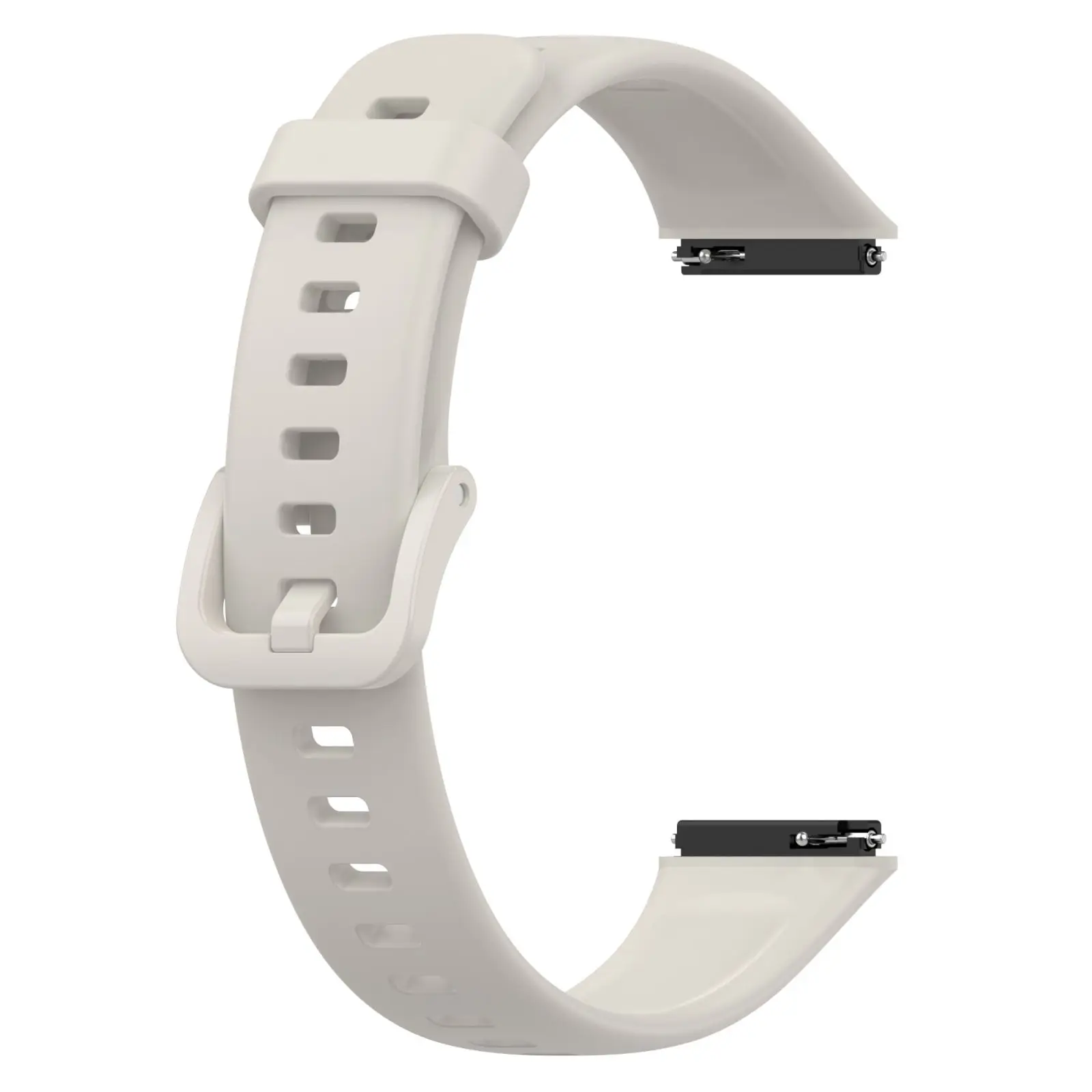 For Huawei Band 7 Sport Silicone Watchband SmartWatch Strap: Beige