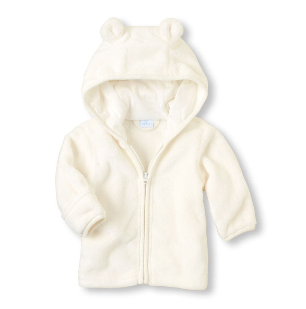 Baby Herbst Winter Ohren Mit Kapuze Jacke für Neugeborene Baby Warme Mäntel Oberbekleidung freundlicher Jungen Mädchen Kleidung Kleidung Jacken 3-24M