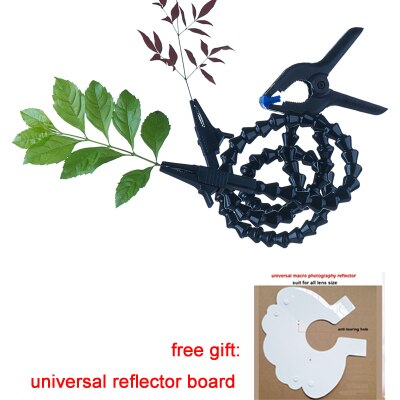 Macro photographie insecte simple tube pince coupe-vent stable Anti-balancement fleurs arbres mini double tubes pinces en plein air photographie: double tubes clips