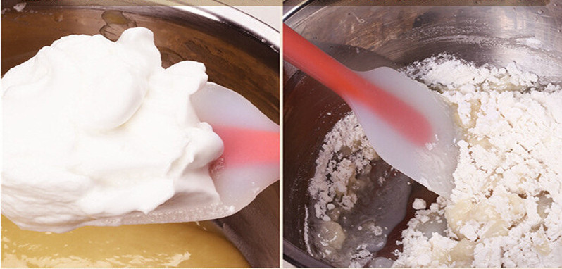 Large Silicone Blade Semi-transparent Cake Spatula Baking Tools Cake Decorating Tools Kitchen Aid Accessories