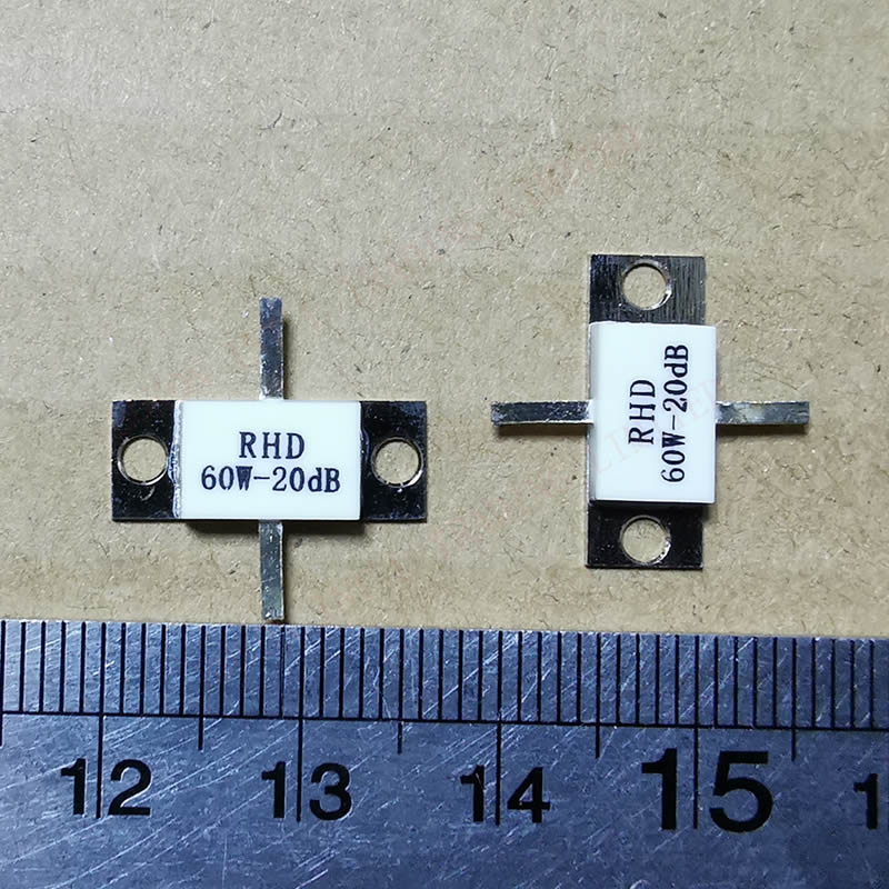 Attenuators Flens 60 Watt 20 Db 60W-20dB Rhd 60W-20dB 50 Ohm 60 Watt 50 Ohm DC-3.0 Ghz Rhd 60W-20dB 50 ohm ± 5%