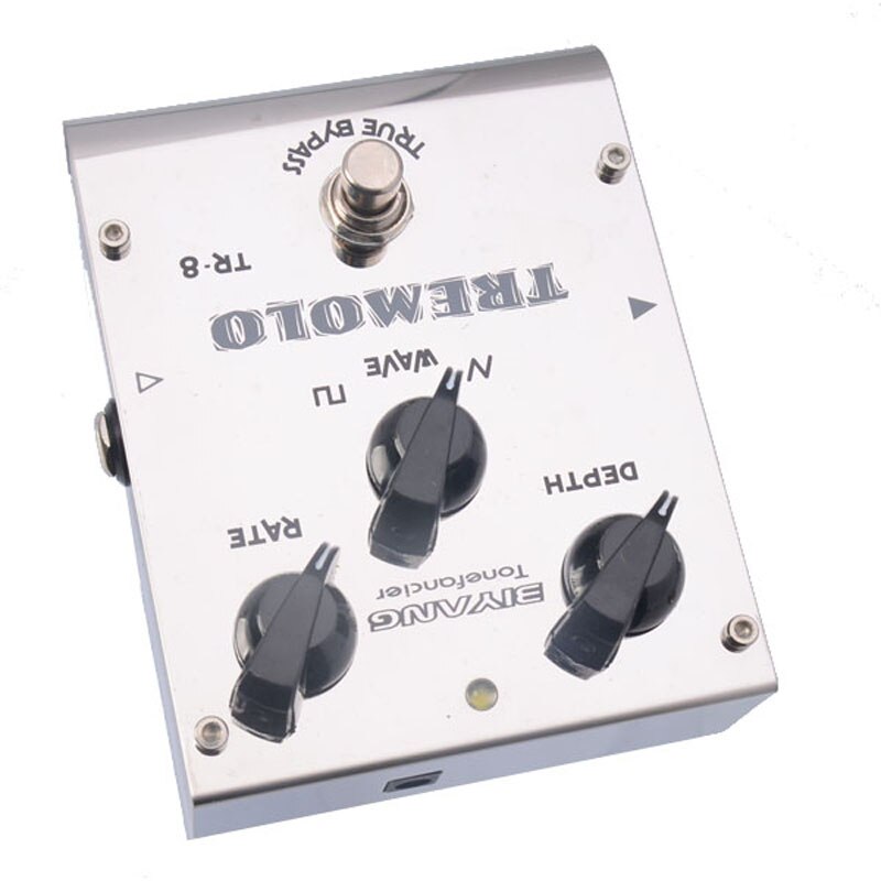 Biyang ToneFancier TR-8 Analogico tremolo della Chitarra Basso Effetti A Pedale 2 Forma D'onda Regolare True circonvallazione con connettore del pedale