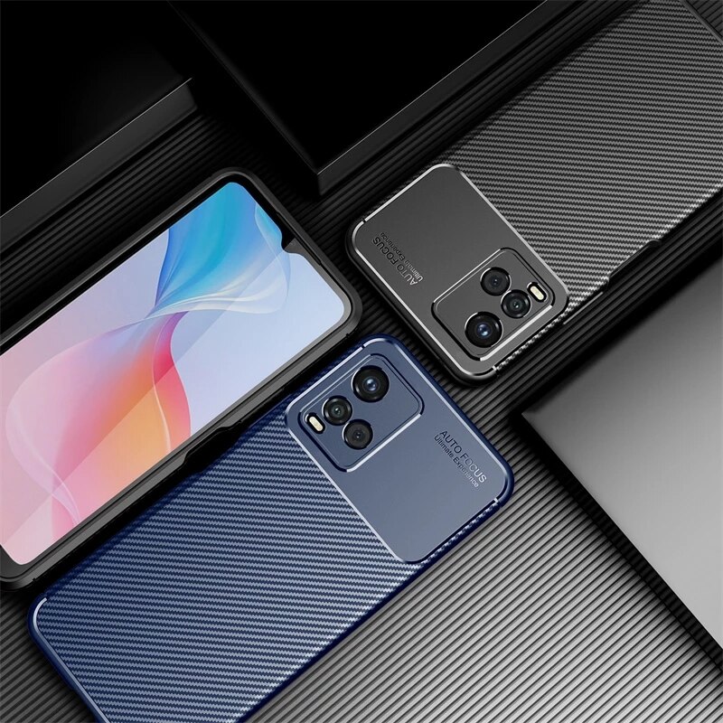 Carbon Fiber Zachte Siliconen Shell Cover Voor Vivo Y21s Y33s Camera Shockproof Bumper Beschermhoes Vovi Y 21S 33S 21Y Fundas