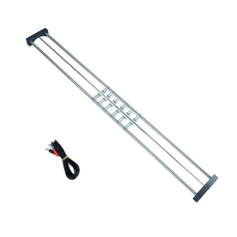 1/160 N Scale Train 50cm Track Model Accessories Train Treadmill Track Bearing Test Stand With 6 Rollers / Single Roller Module: green