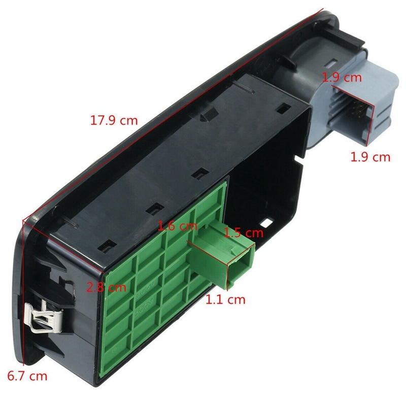 Fensterheber-Schalter Rechts Für Peugeot Boxer & Citroen Jumper/Relay (2006–2015) – Passt 735487419
