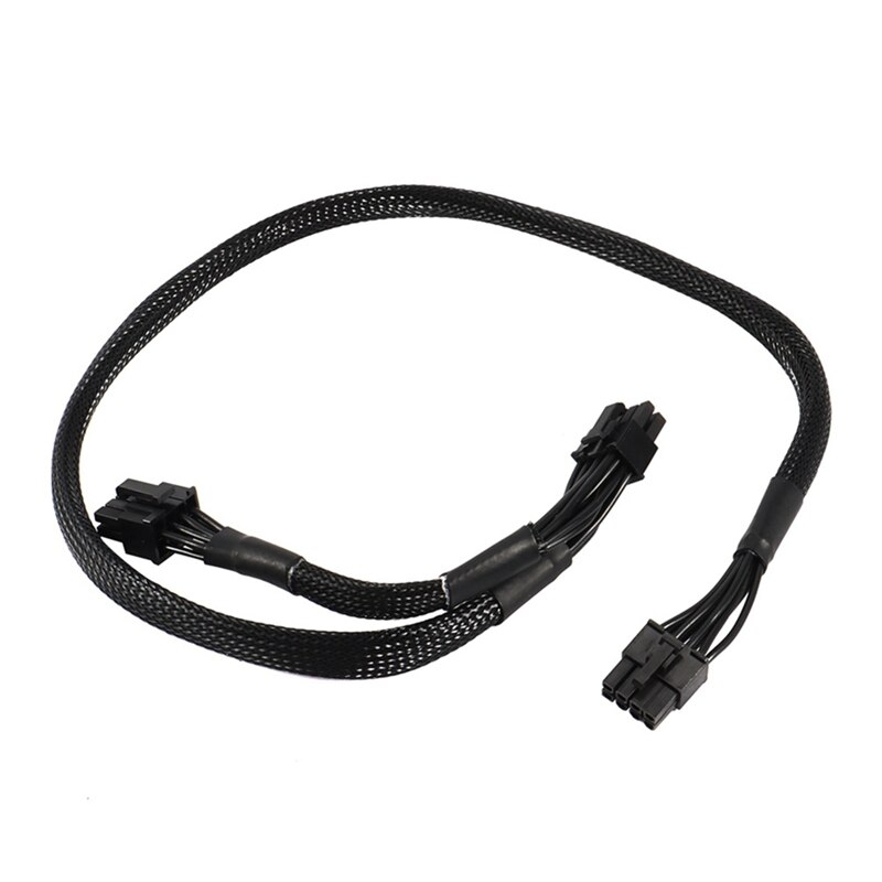 Cable de fuente de alimentación Modular PSU de 8 pines a doble 8 pines (6 + 2) Para EVGA Supernova G2 G3 P2 T2 GS 650 750 850 1000, 2 piezas