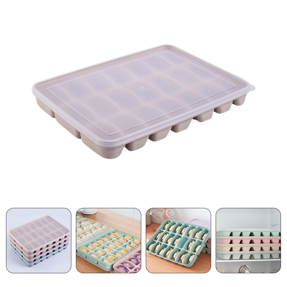 1Pc Keuken Koelkast Voedsel Box Organizer Knoedel Container Scherper