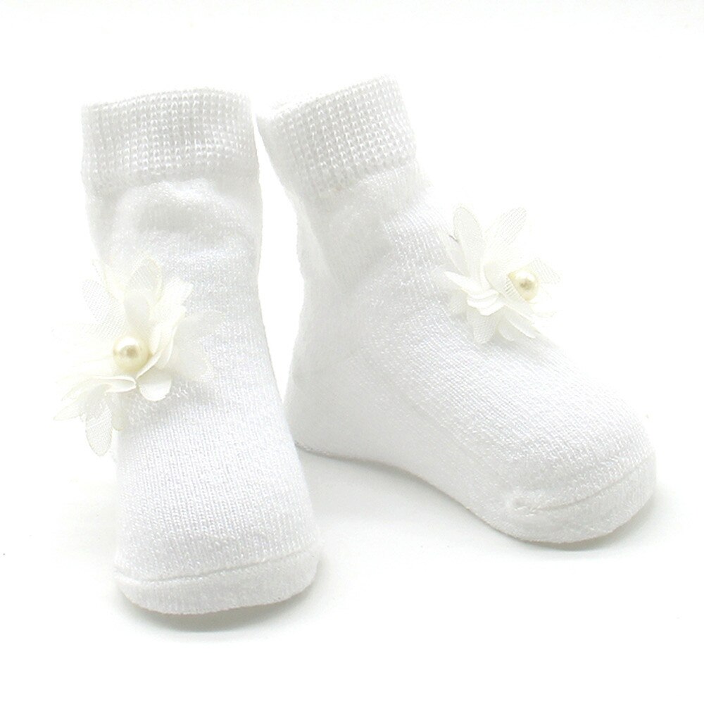 Baby Kids Meisjes Comfortabele Bloemen Leuke Katoenen Sok Slippers Warm Ankle Sokken 0-12M Baby Meisje Sokken Beste