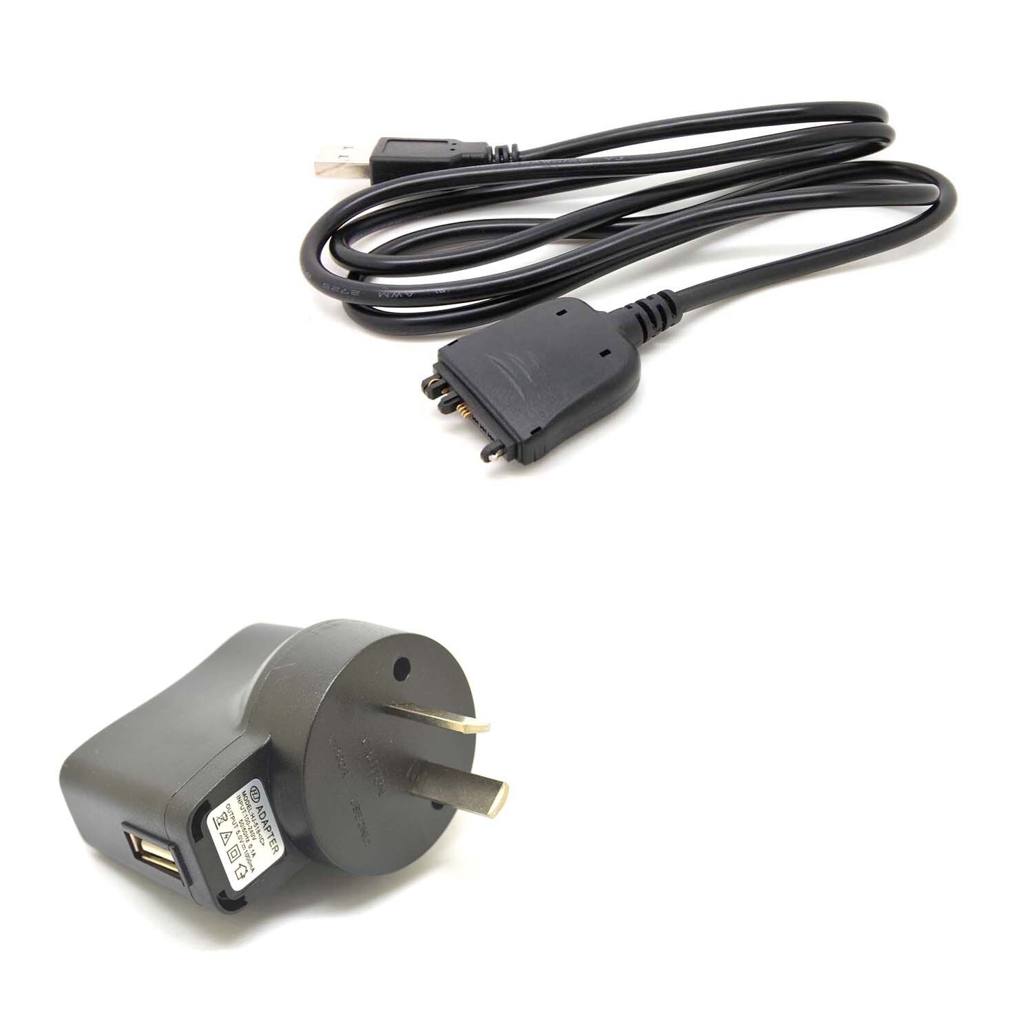 wall car charger USB DATA Cable for Palm Centro 685 690 Tungsten E2 e5 pda Palm Treo 650 680 700w 700p 700wx 750v 755p LifeDrive: AU wall charger