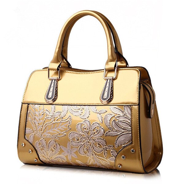 Motaora dames retro leren schoudertas crossbody tas voor dames diamant bloemenpatroon vrijetijds handtassen voor dames