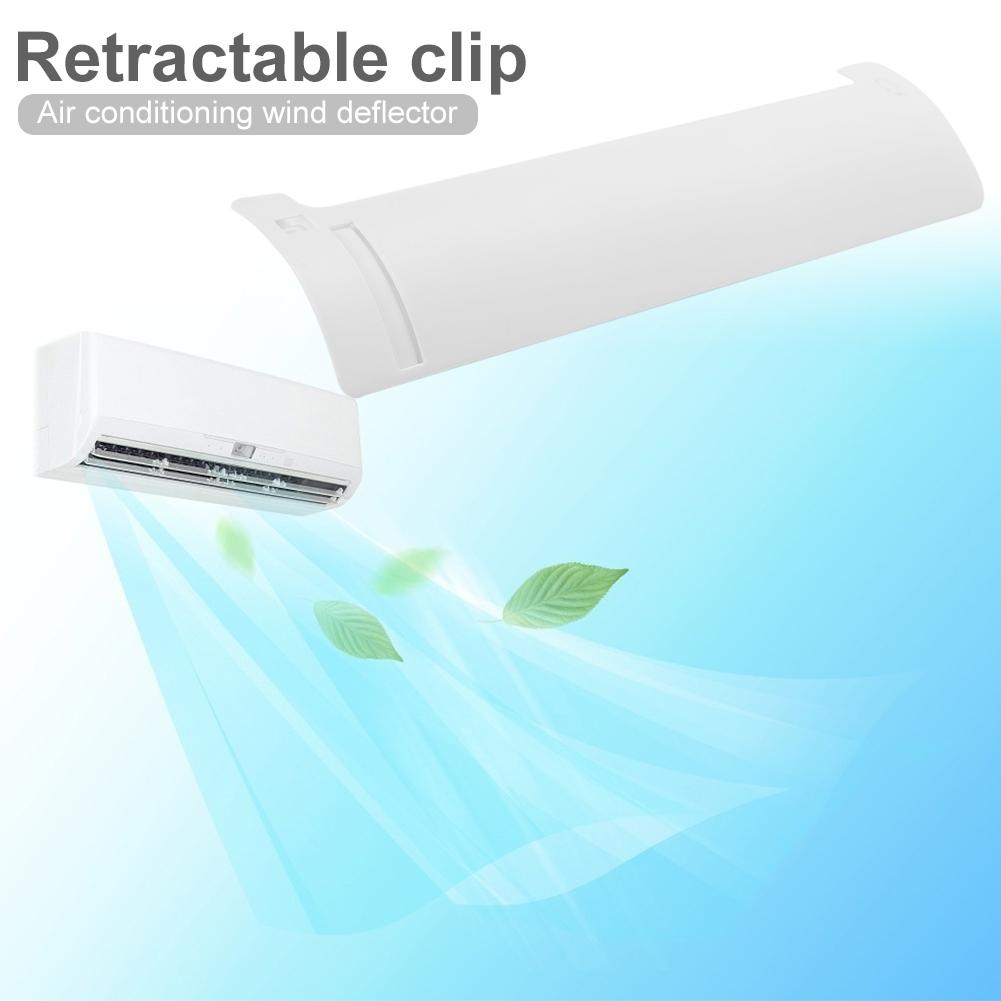 Retractable Air Conditioning Cover Windshield Anti-wind Shield Air Deflector Anti-Direct Blowing Retractable Multi-Guide Wind