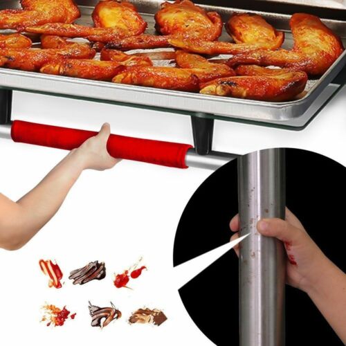 2 uds funda para manijas de electrodomésticos de cocina decoración de manchas puerta nevera horno resistencia al deslizamiento 12*30cm